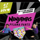 Pantalon de pyjama Ninjamas - 60 pantalons de pyjama