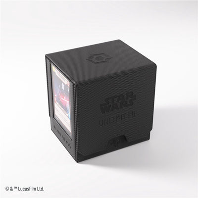 Gamegenic star wars unlimited twin suns deck pod noir - deckbox - tokenbox - pour star wars unlimited -