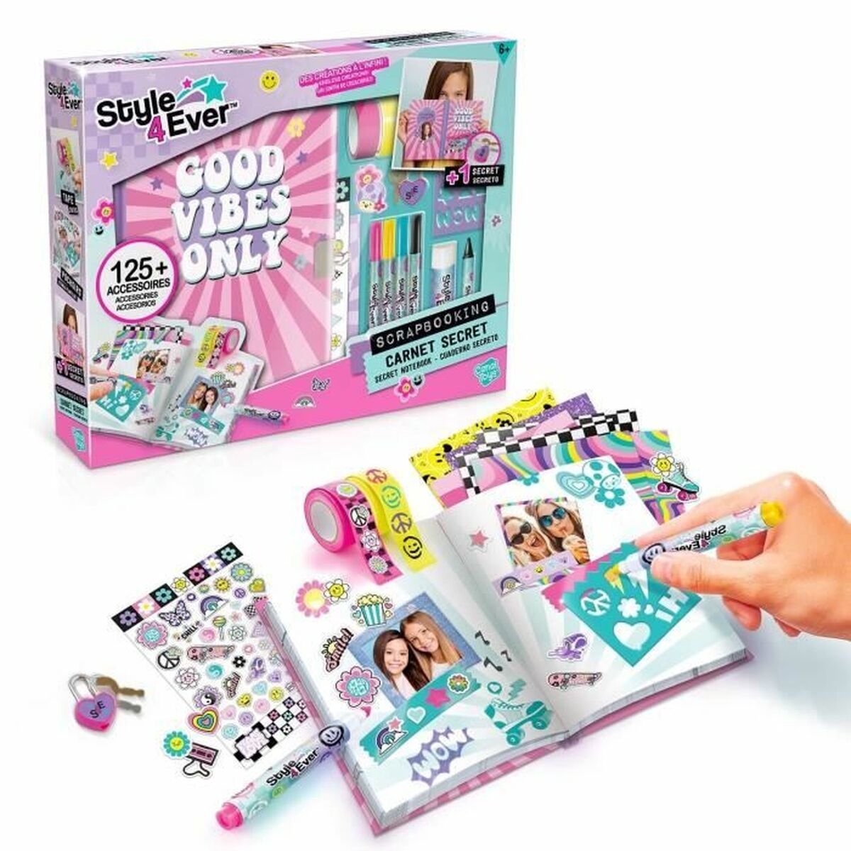 Portefeuille secret de scrapbooking Canal Toys