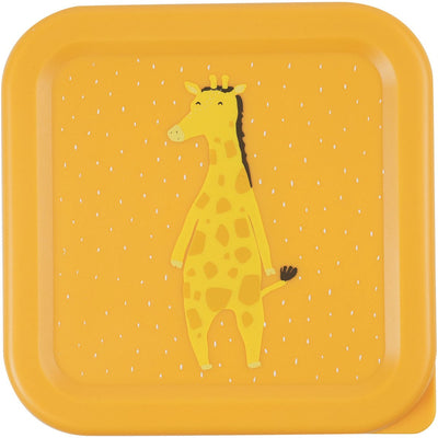 Trixie | lot de 3 boîtes à collations – mr. girafe – boîte à goûter 3 pièces – facile à ouvrir – idéale pour les enfants