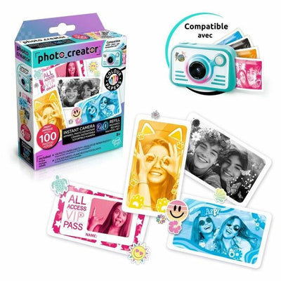 Canal Toys - Creator - Recharge pour appareil photo instantané avec papier photo - Clk 051