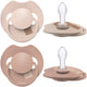 Sucette Difrax lovi Dynamic Prime - 0 à 6 mois - beige - 2 pièces