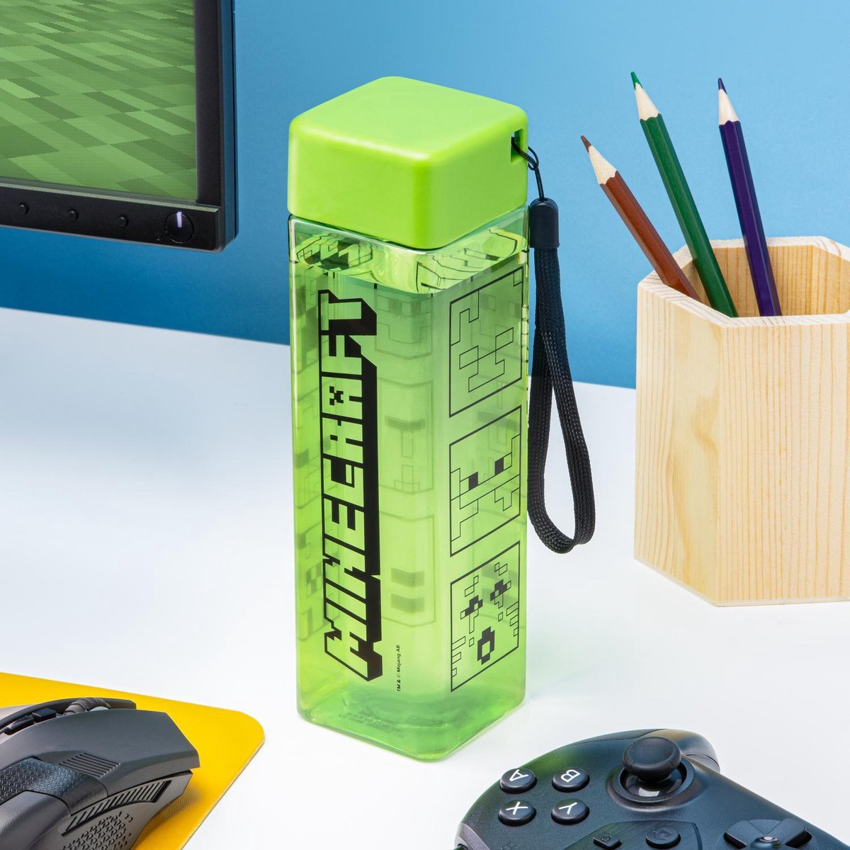 Bouteille d'eau Paladone Minecraft Creeper de