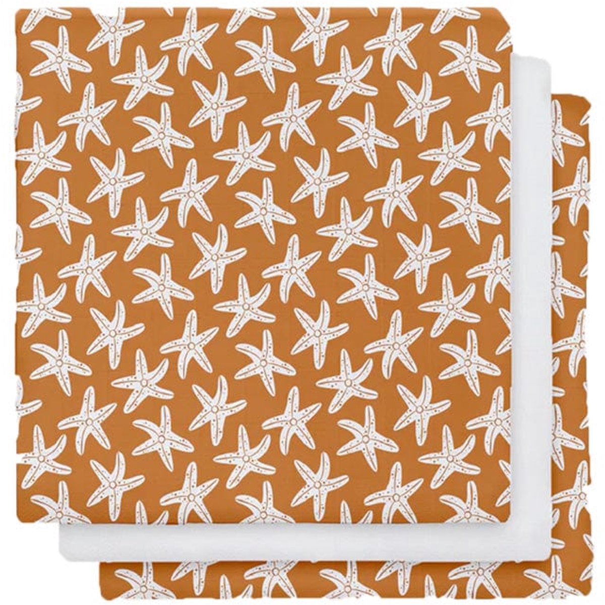 SEASTAR | Tissons hydrophiles orange 60 x 60 cm - 3 pièces