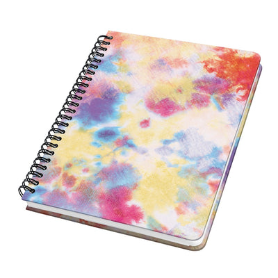 Sigel - cahier à spirale - a5 - jolie - couverture rigide - 120 pages - points - papier 100 grammes - batik holi - si-jn608