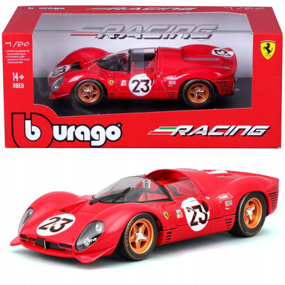 Bburago ferrari course 330 p4 daytona 67 1:24 voiture