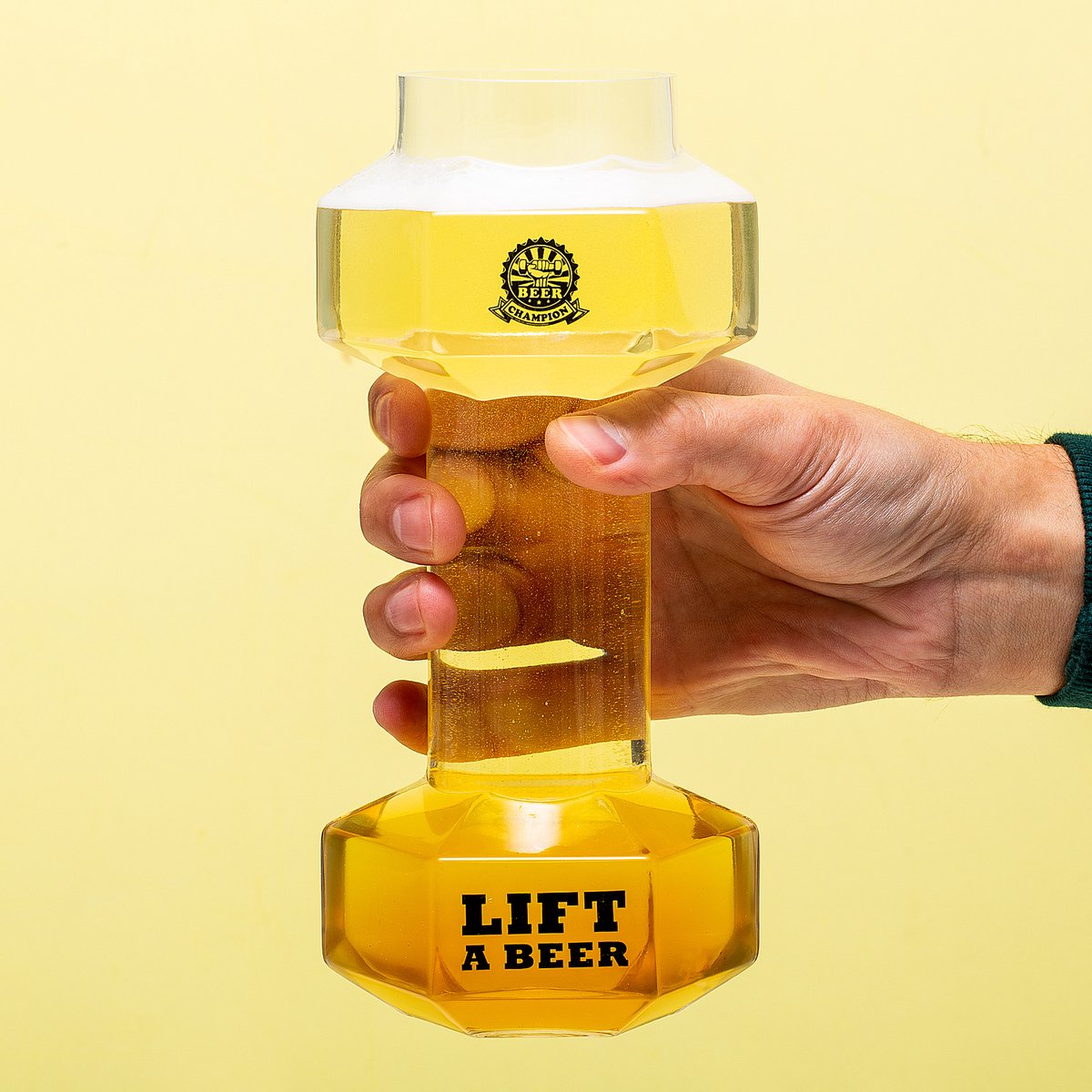 Verre à bière haltère Winkee de