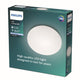 Philips LED Plafonnier Philips en daim - lumière blanc froid - 28 cm