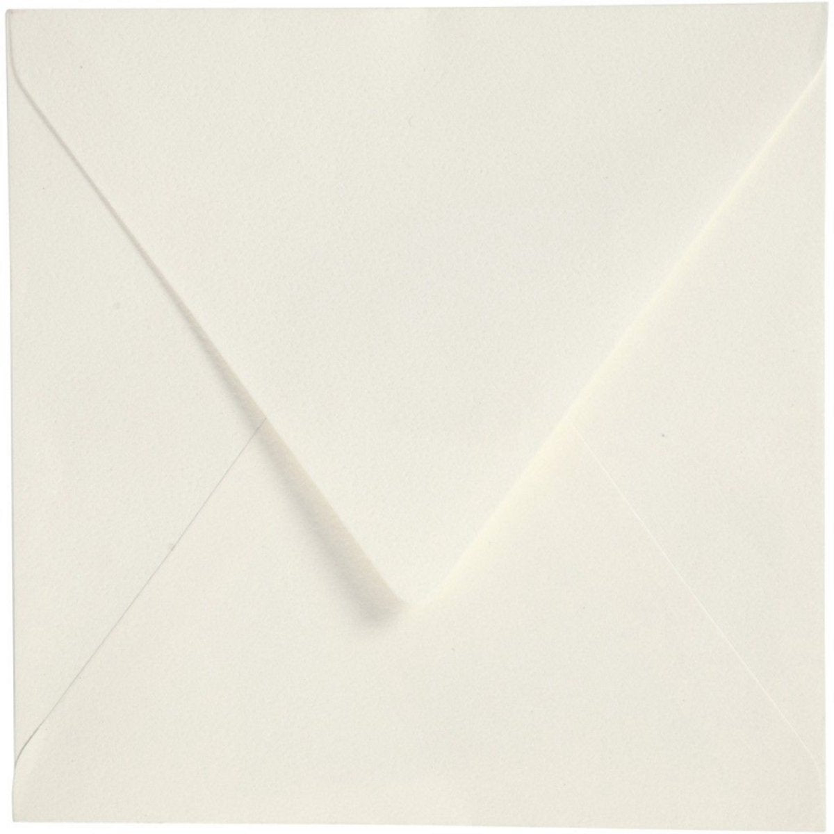 Enveloppes Creativ company, format enveloppe 16x16 cm, 120 gr, blanc cassé, 50 pièces 1 boîte