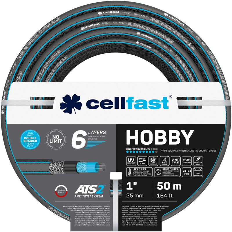 Tuyau d'arrosage Cellfast hobby 1 pouce 50 m