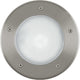 Eglo riga 3 - éclairage extérieur - lampe encastrable au sol - 1 lumière - acier inoxydable - blanc - ø17 cm