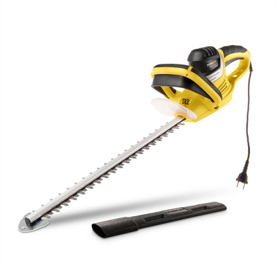 Taille-haie électrique Powerplus powxg2007 - Taille-haie électrique 550 W, lame 525 mm et distance de coupe 16 mm, outil de jardin pour couper arbustes, haies et plantes