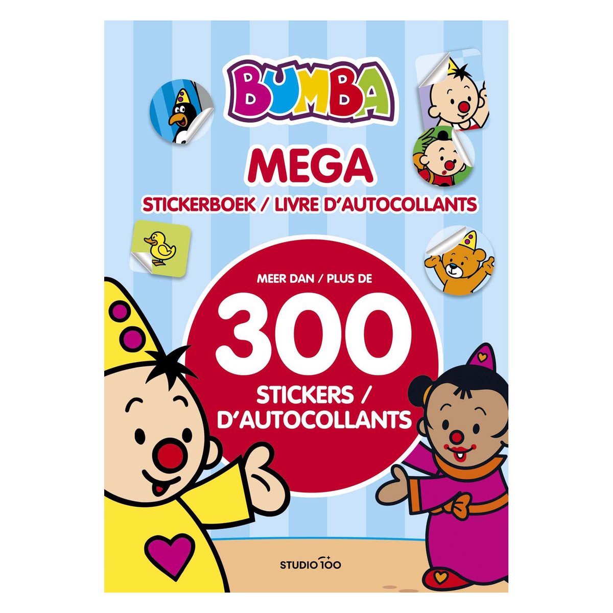 Livre d'autocollants Mega Studio 100 Bumba