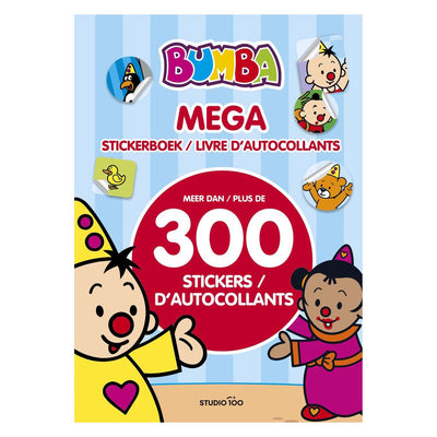 Livre d'autocollants Mega Studio 100 Bumba