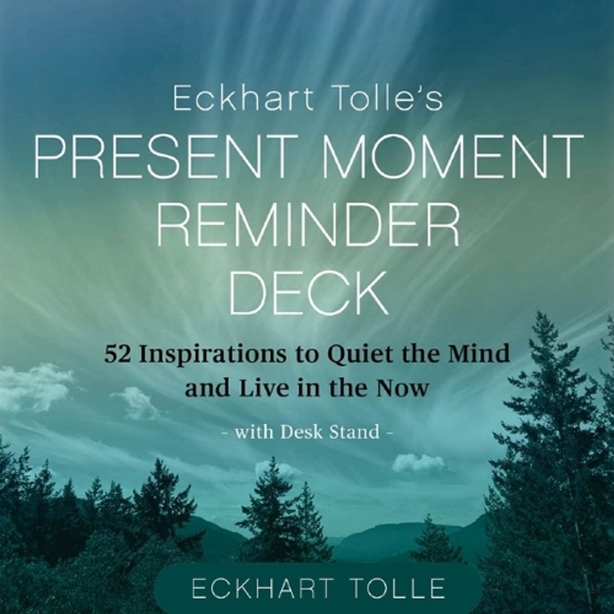 Deck de rappel du moment présent d'Eckhart Tolle