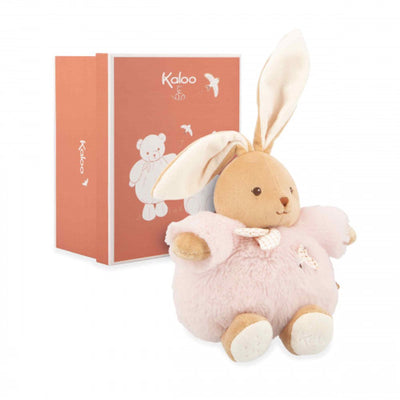 Kaloo patapouf - peluche - couleur rose - lapin