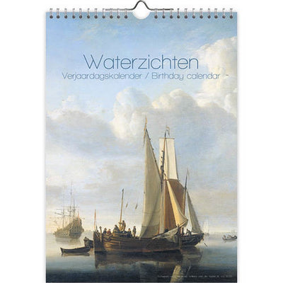 Calendrier d'anniversaire avec vues sur l'eau de Comello - a4