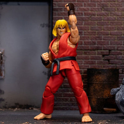 Jada Toys Ultra Street Fighter II : Figurine d'action Final Challengers 1 12 Ken 15 cm