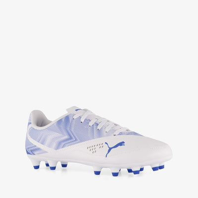 Chaussures de sport unisexe Puma rapid fg ag jr - blanc-ultra bleu