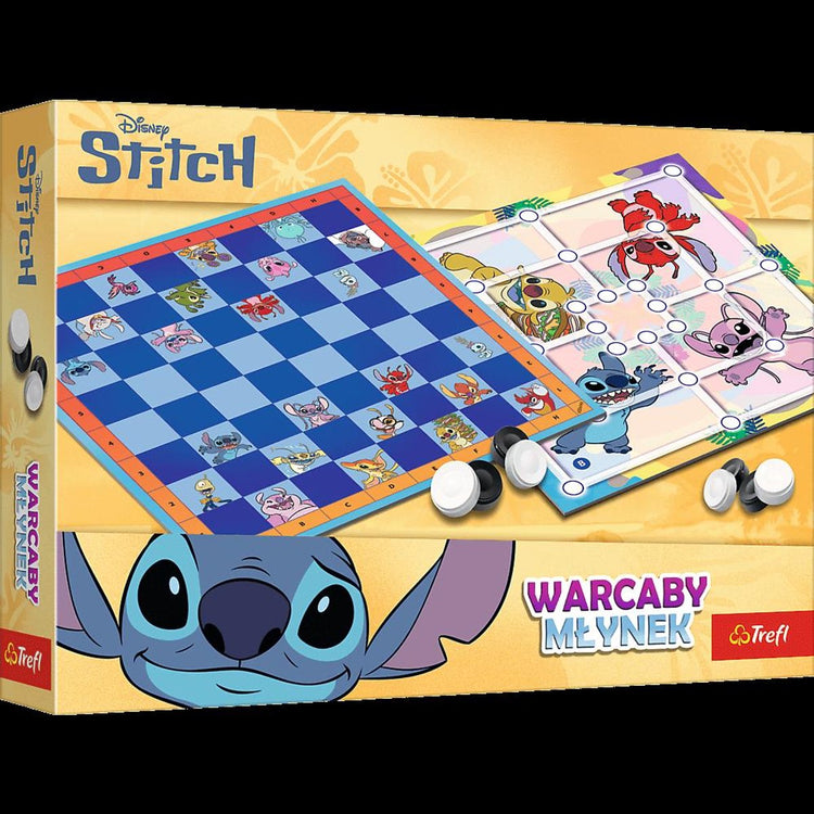 Trefl warcaby mynek lilo stitch