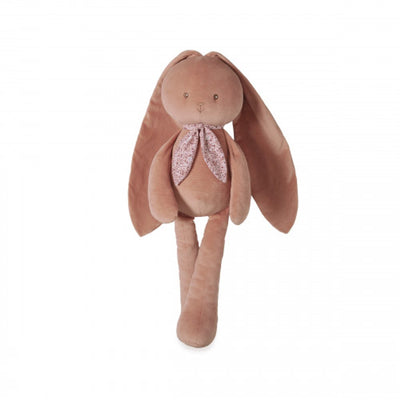 Kaloo lapinoo - peluche lapin - couleur terre cuite - 80 cm.
