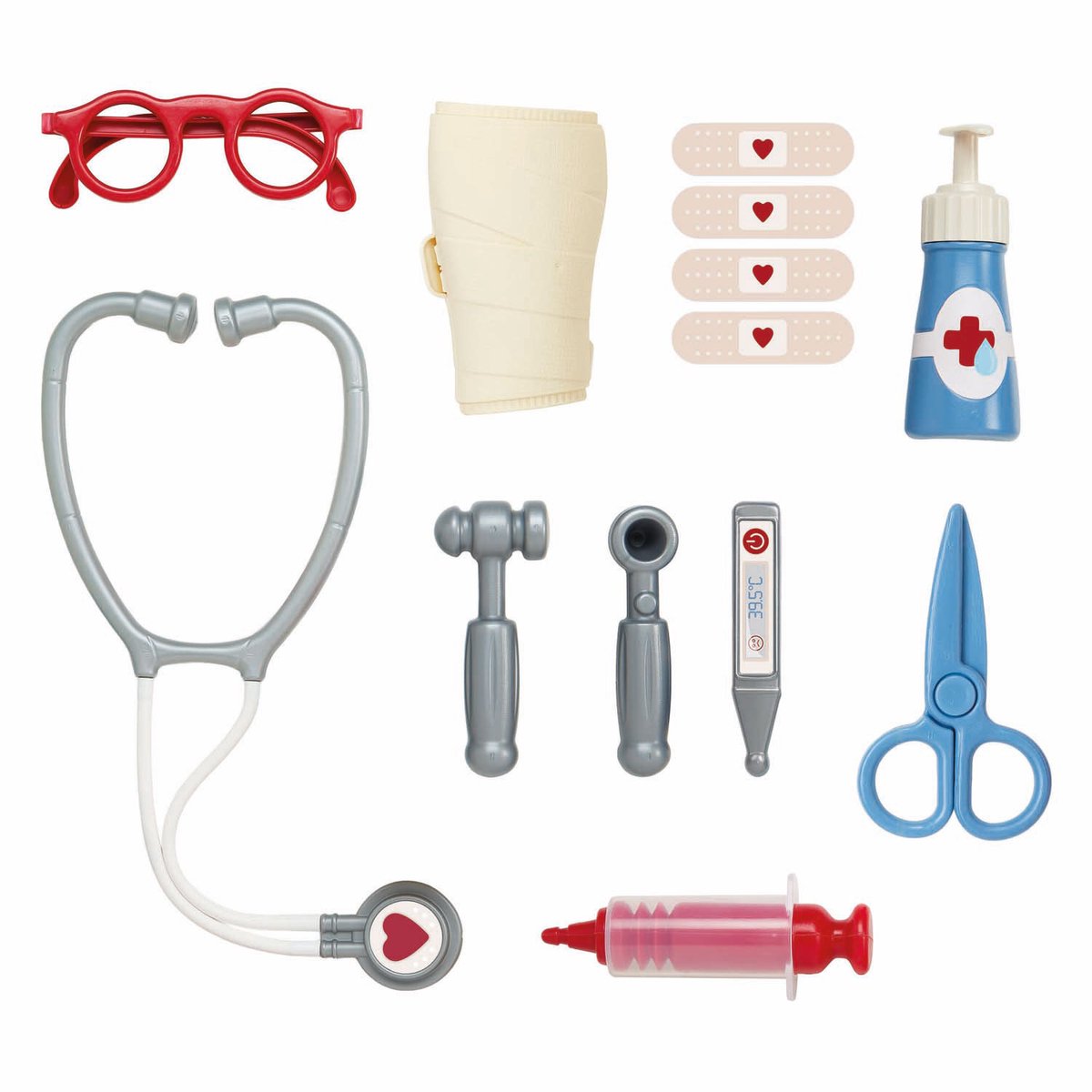 Mallette de médecin Ecoiffier - 13 pcs.