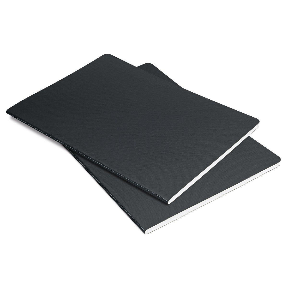 Carnet Sigel linescape - format A5 - gris foncé gris clair - avec trait - 2 pièces - si-ls307