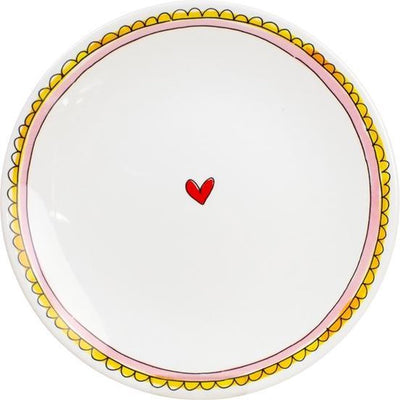 Blond amsterdam eb : assiette 22 cm rose