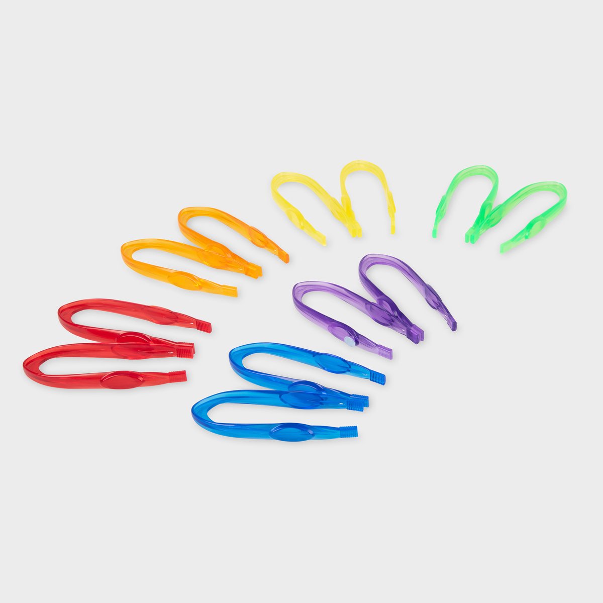 Tickit ® 12 grandes pinces colorées