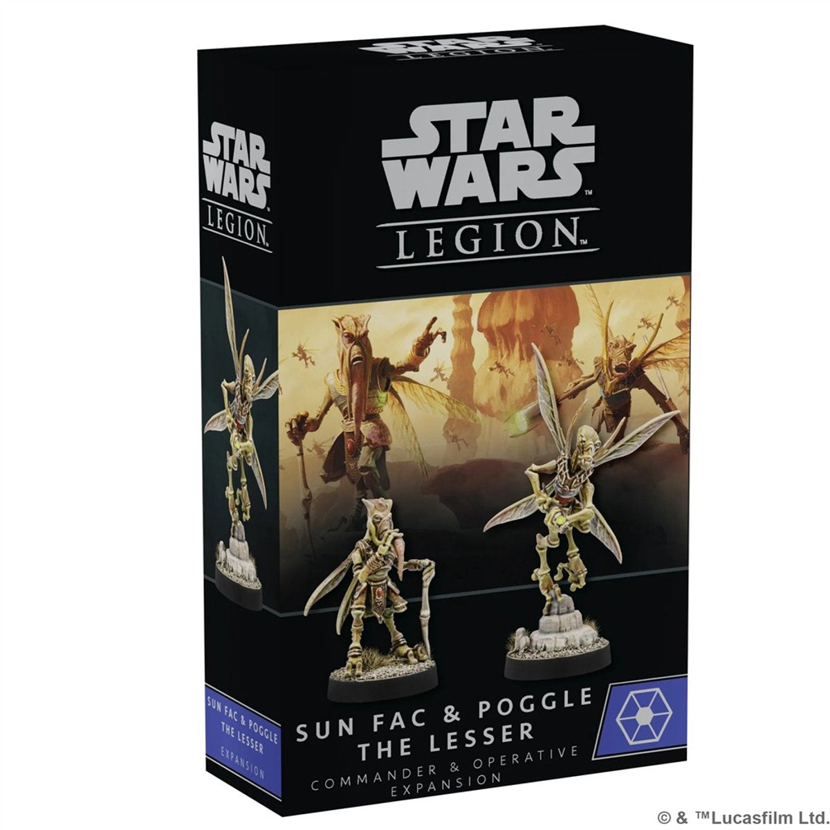 Jeux de masse atomique | Star Wars Legion : Extension Sun Fac Poggle The Lesser Commander