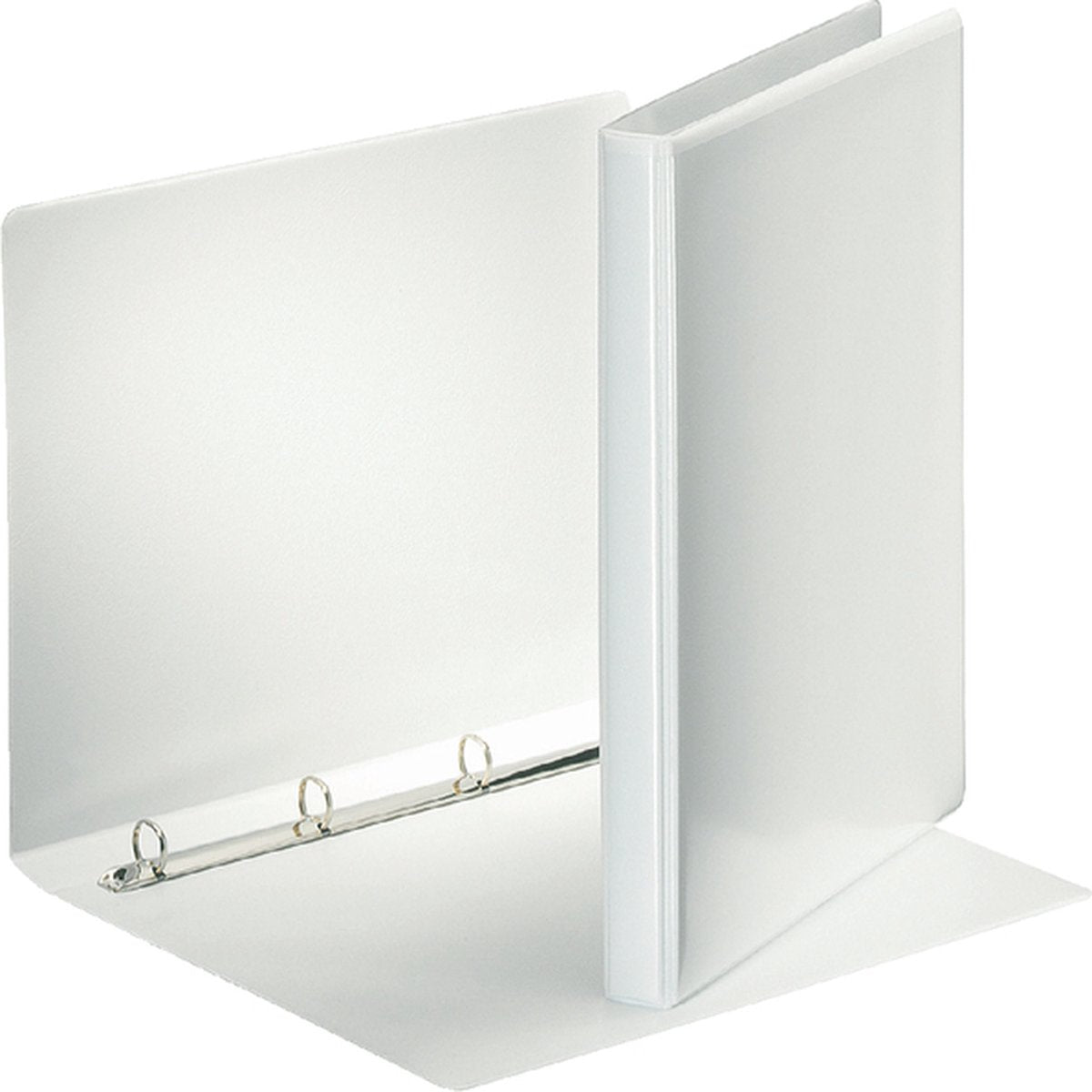 Reliure à anneaux Esselte panorama 4D avec pochette insérée - largeur de dos de 38 mm - blanc