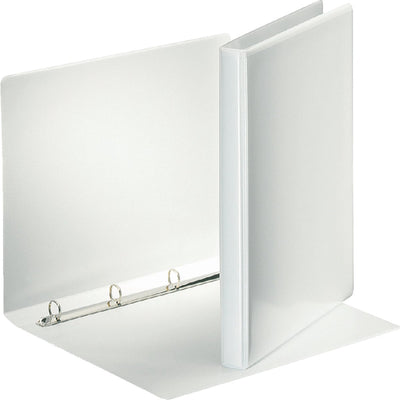 Reliure à anneaux Esselte panorama 4D avec pochette insérée - largeur de dos de 38 mm - blanc