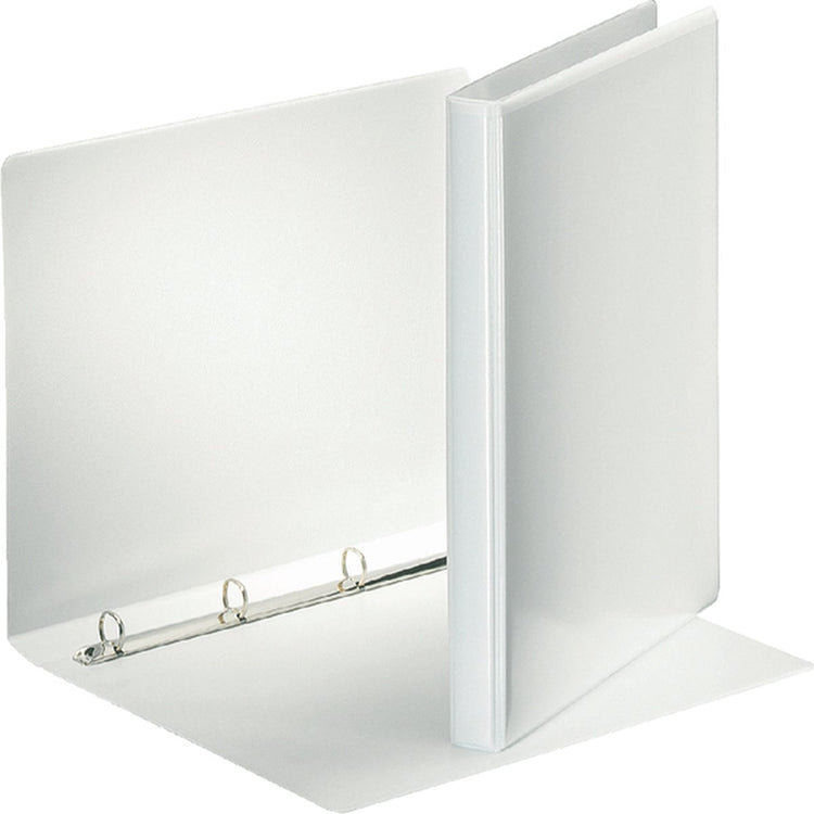 Reliure à anneaux Esselte panorama 4D avec pochette insérée - largeur de dos de 38 mm - blanc