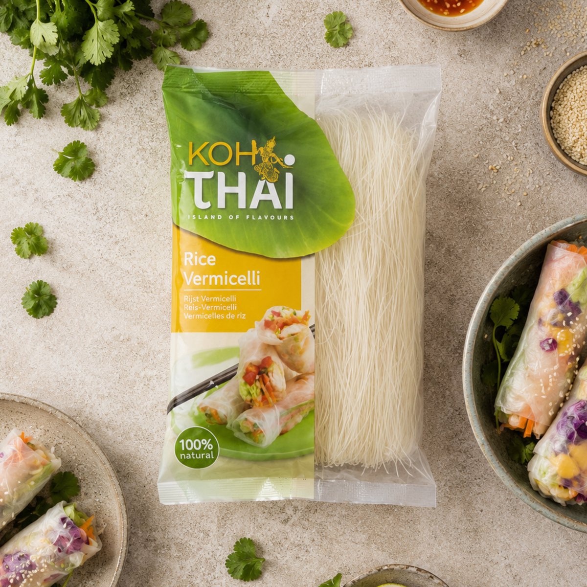 Vermicelle de riz Koh Thai 8 x 100 grammes