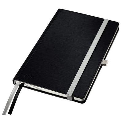 Carnet de style Leitz - a5 - vierge - couverture rigide - noir satiné