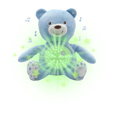 Chicco peluche projecteur bébé ours premiers rêves bleu