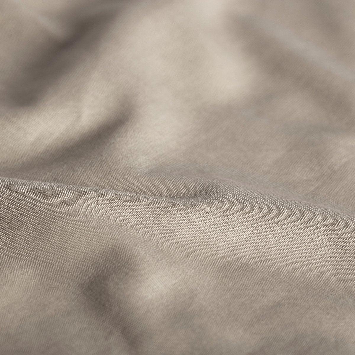 Cendrillon - week-end - surmatelas avec fente - 200x200 cm - hauteur de matelas jusqu'à 15 cm - 100% coton - taupe