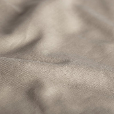 Cendrillon - week-end - surmatelas avec fente - 200x200 cm - hauteur de matelas jusqu'à 15 cm - 100% coton - taupe