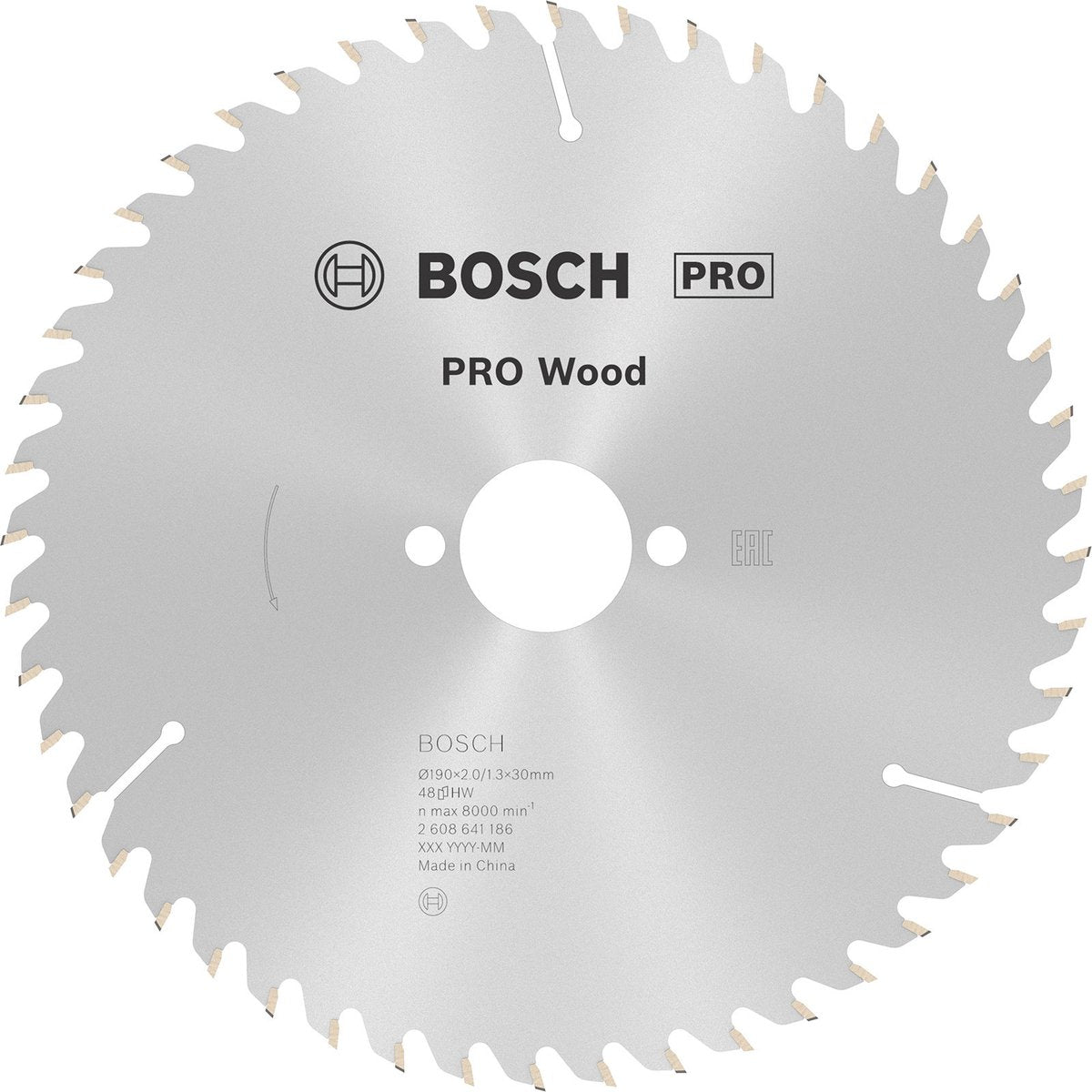 Bosch cirkzb opt 190x30x2 48t wz