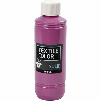 Creativ Company Couleur textile couvrant la peinture textile fuchsia, 250 ml