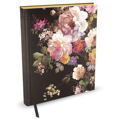Carnet surdimensionné Peter Pauper - floral de minuit - 18x23 cm