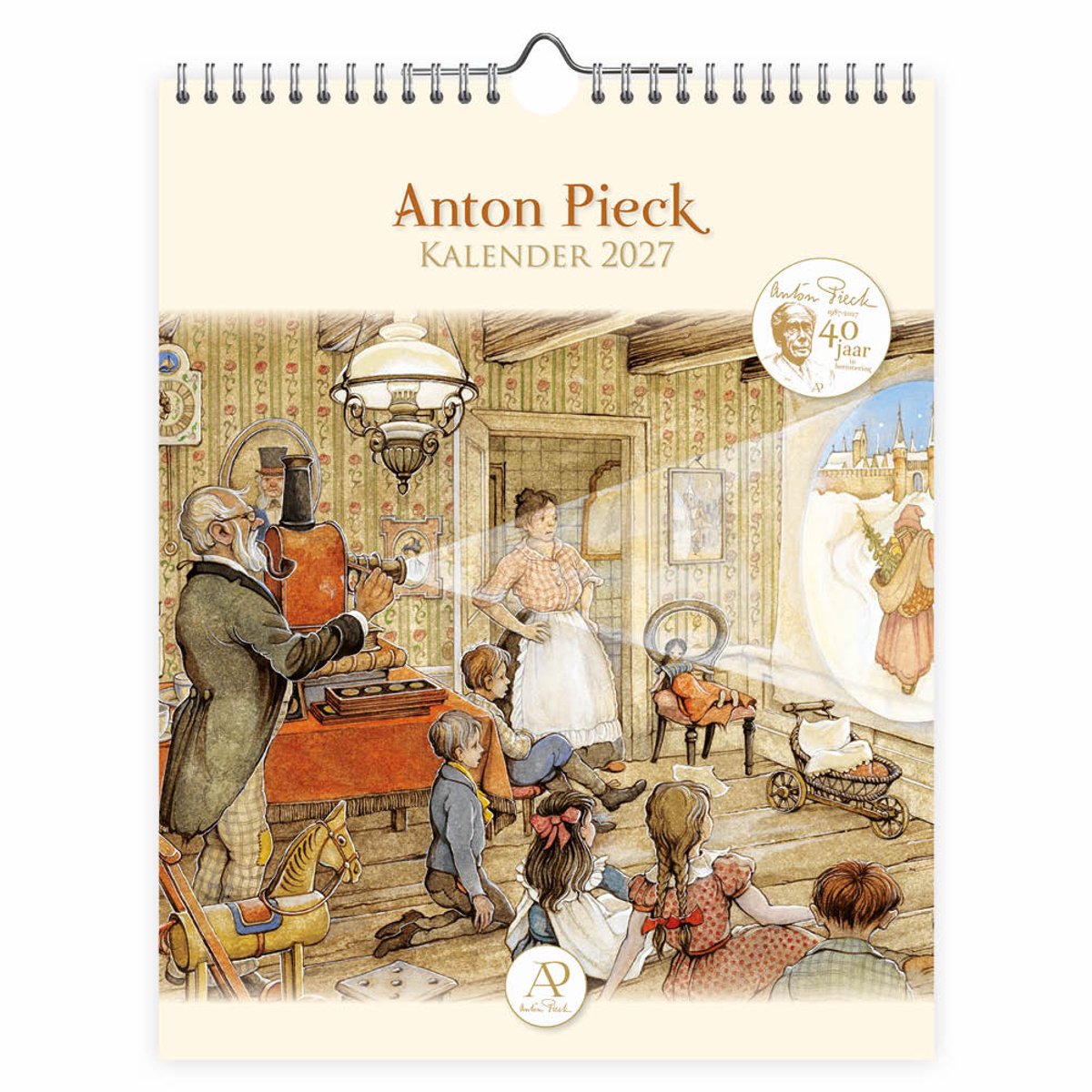 Calendrier projecteur Comello Anton Pieck 2027
