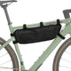 Bbb sac de cadre de vélo vélo de route vélo de gravier 4 litres - sac de vélo bikepacking résistant à l'eau - réglable - sacs de bikepacking - middle mate medium bsb-142
