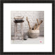 Walther home - cadre en bois - format photo 50x50 cm - noir