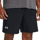 Under armour ua launch 7'' shorts pantalon de sport homme - noir - blanc