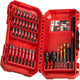 Jeu d'embouts Imp Milwaukee Shockwave™ Act Duty™ (40 pièces) Jeu d'embouts à vis Shockwave™ 40 pièces, embouts, douilles et forets hexagonaux rouges - 4932492004