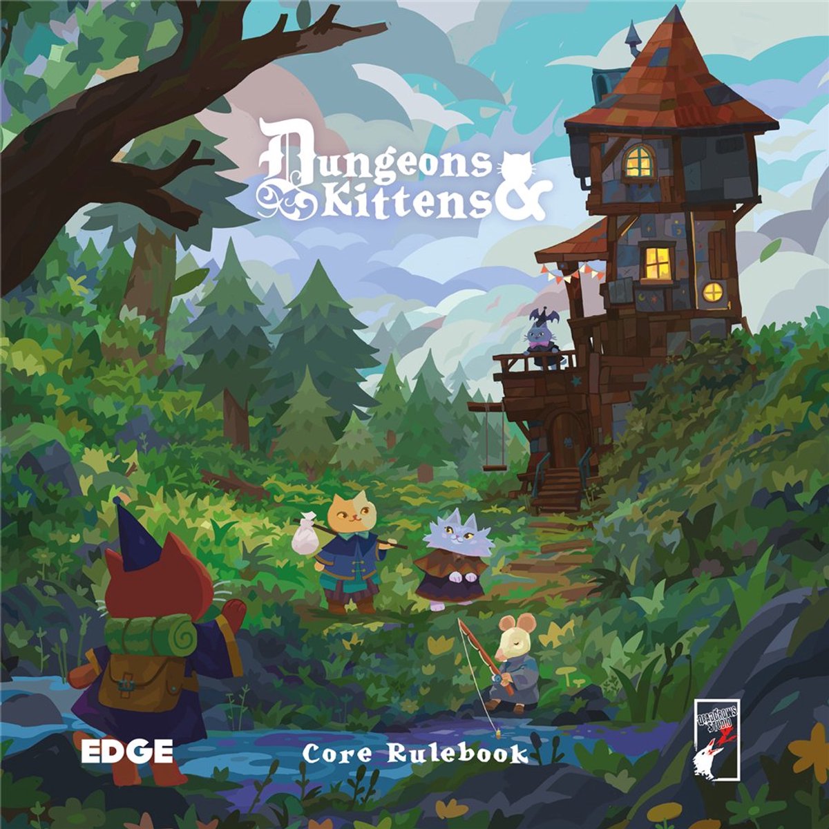 Livre de règles de base des chatons de Edge Studio Dungeons (fr)