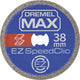 Dremel max ez speedclic - disque à tronçonner pour le métal