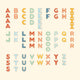 Lettres magnétiques Hape