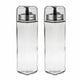 Kinghoff - set de bouteilles pour huile et vinaigre - bouteilles en verre - 270 ml - respectueux de l'environnement